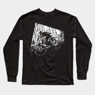 mtb downhill Long Sleeve T-Shirt